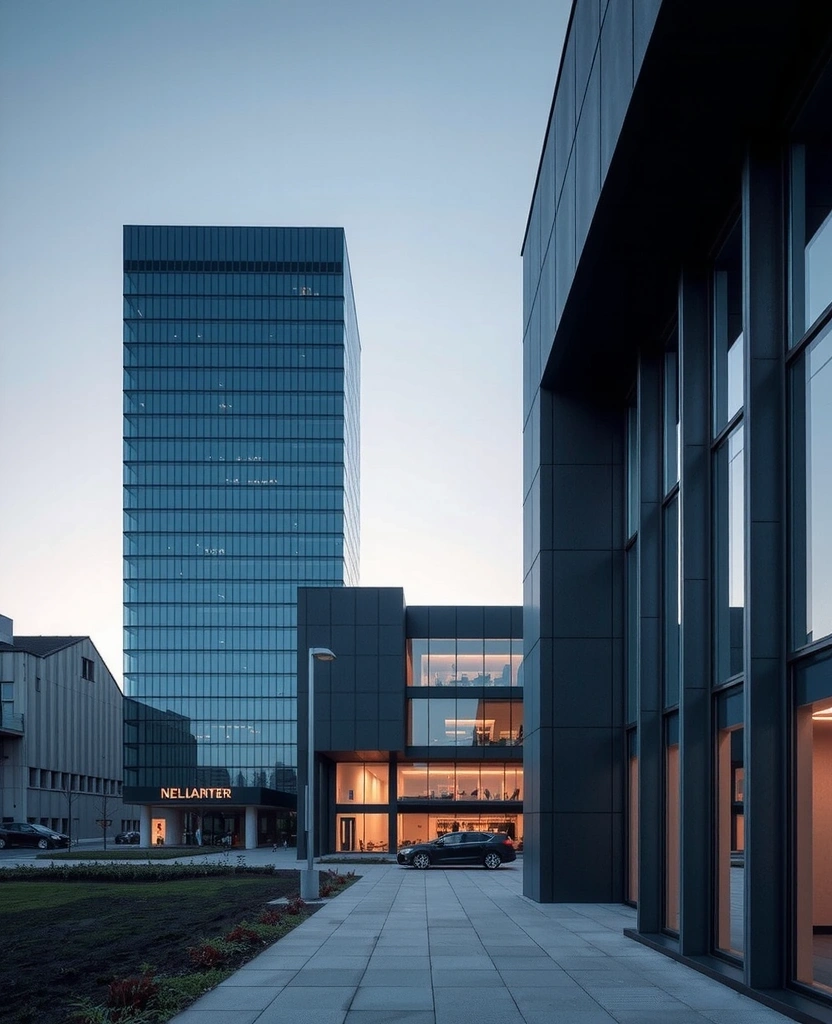 Modern business architecture in Ankara